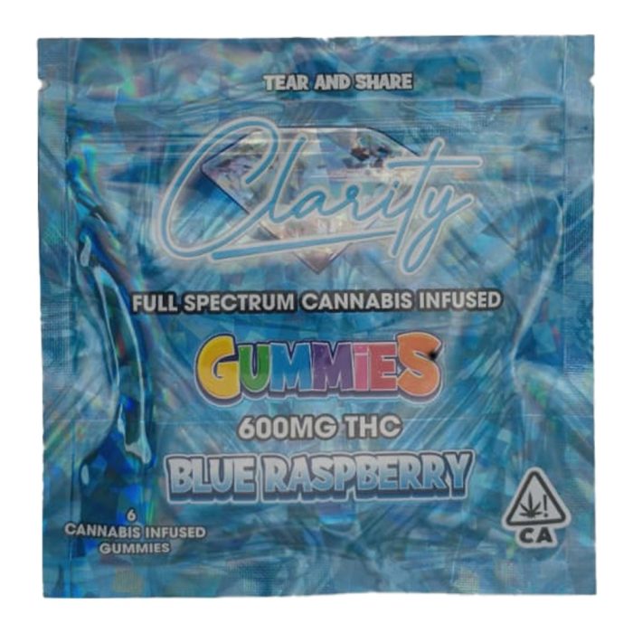 Clarity THC Clarity Blue Raspberry 5MG THC 4 can