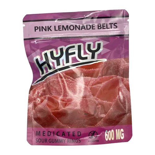 Hyfly Gummies - Pink Lemonade Belts